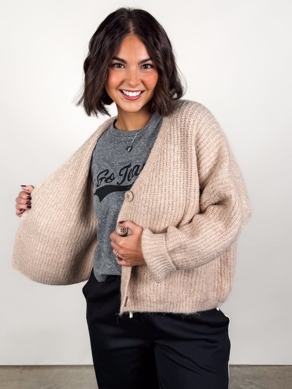 Part Of Being Younger Cardigan