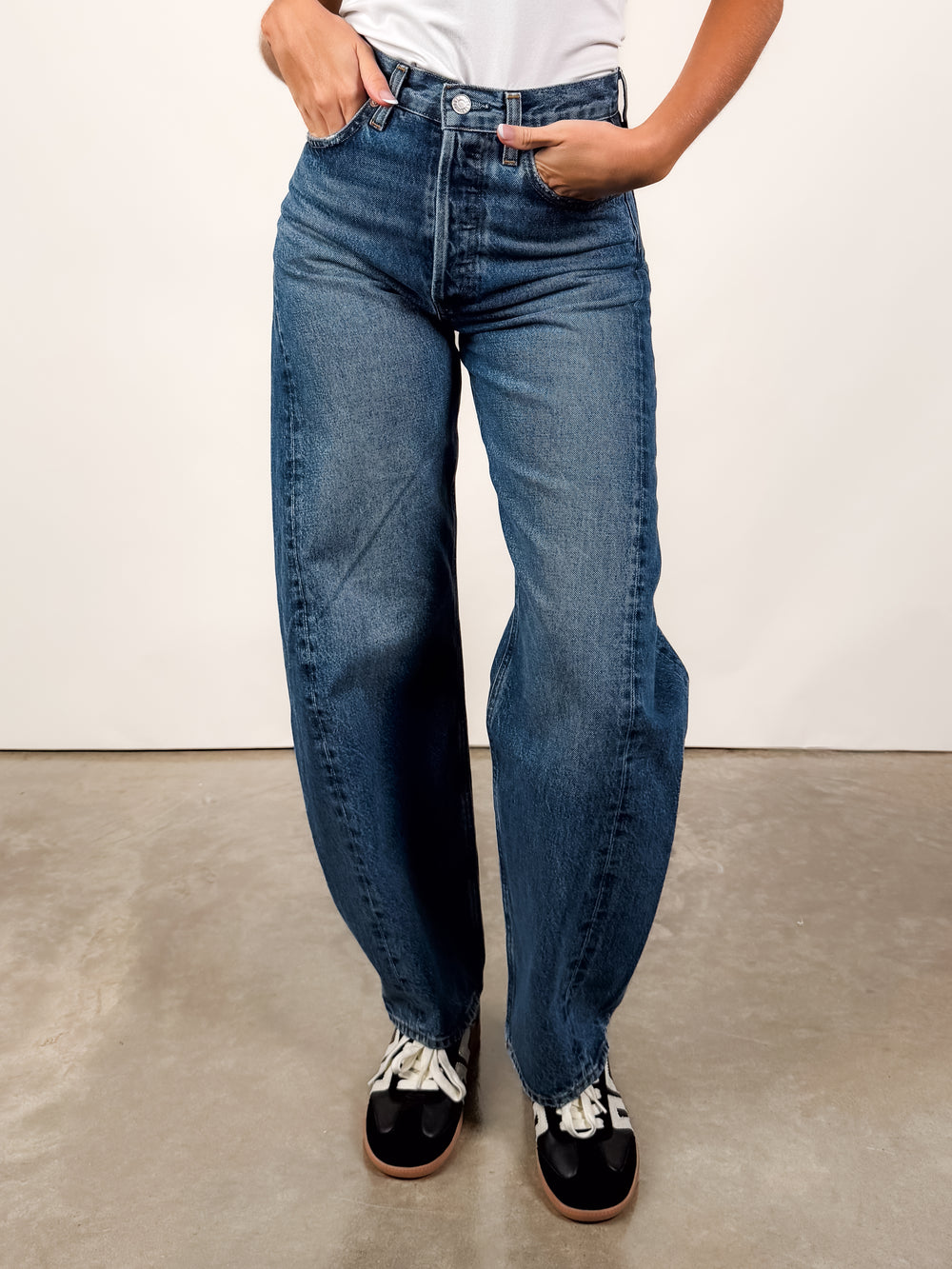 Luna Pieced Jean in Logical