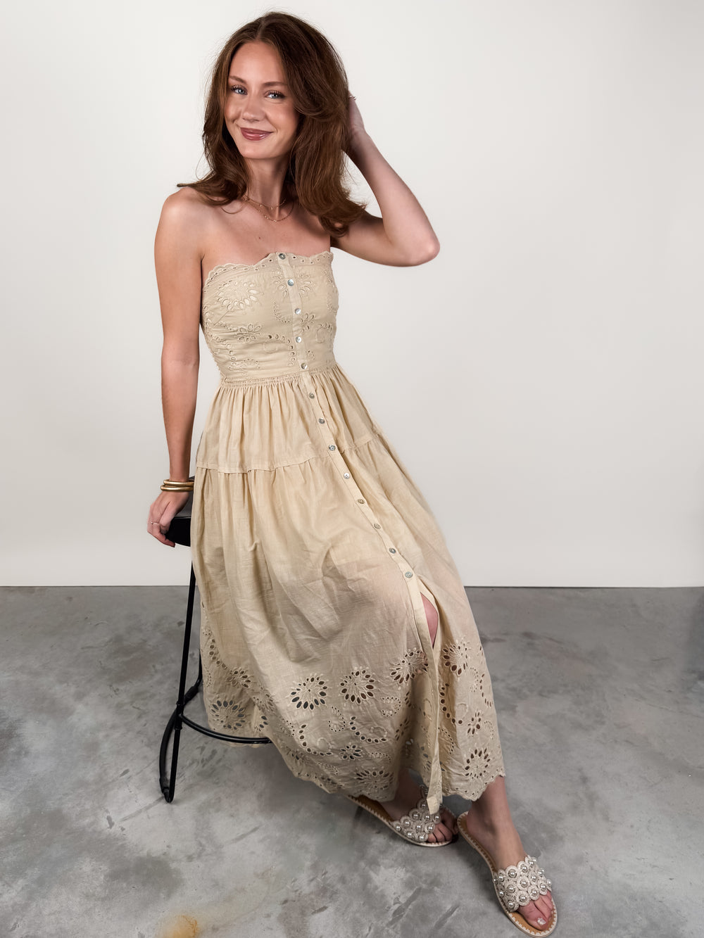 Never Back Down Midi Dress