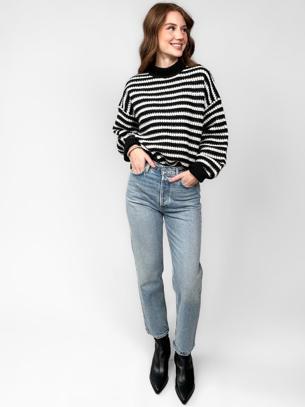 Keep It Chic Stripe Sweater