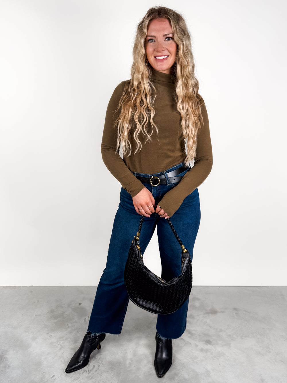 Invincible Mock Neck Top