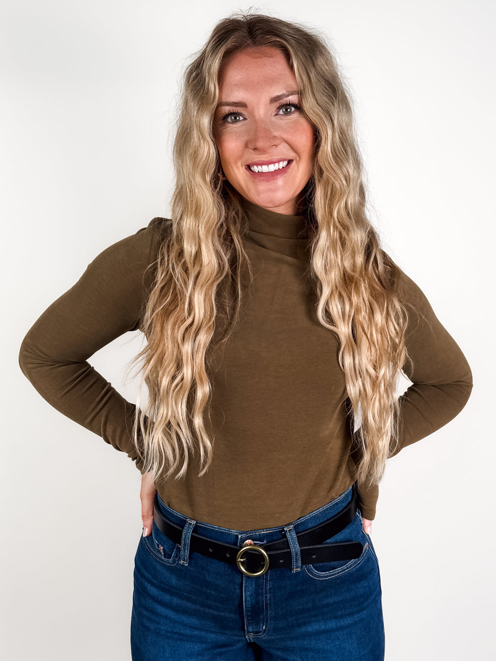 Invincible Mock Neck Top