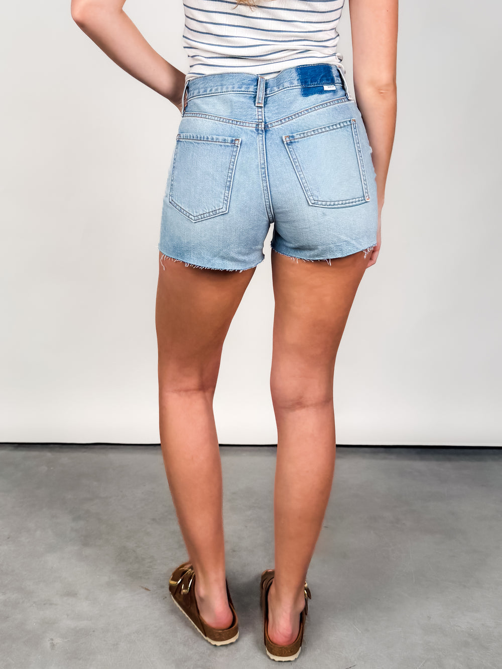 Troublemaker Short in Ice Cream Vintage