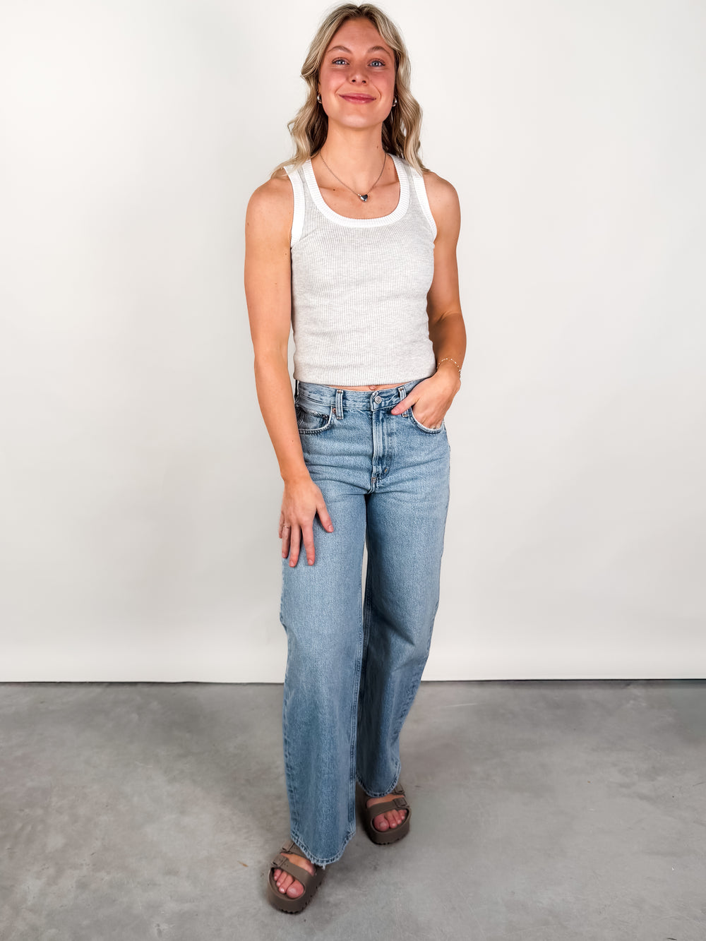 Younger Memories Striped Tank