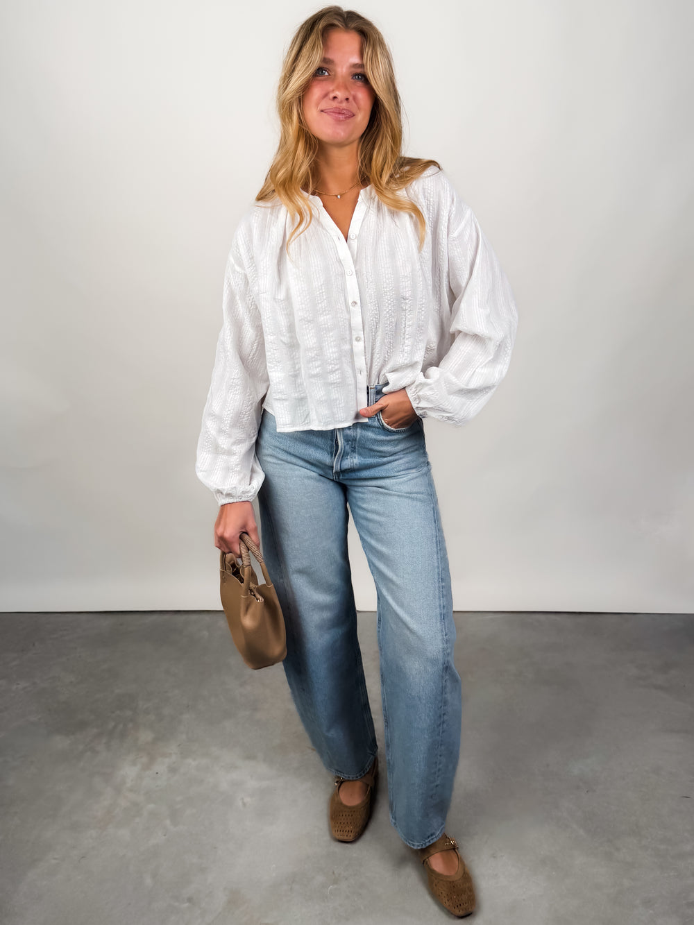Radiate Volume Blouse
