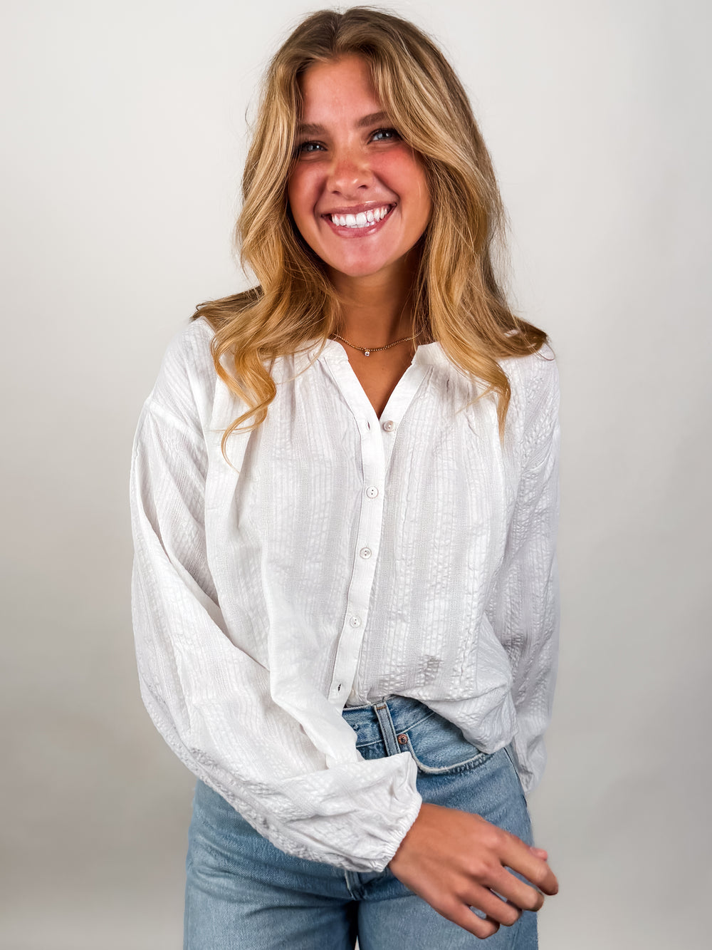 Radiate Volume Blouse