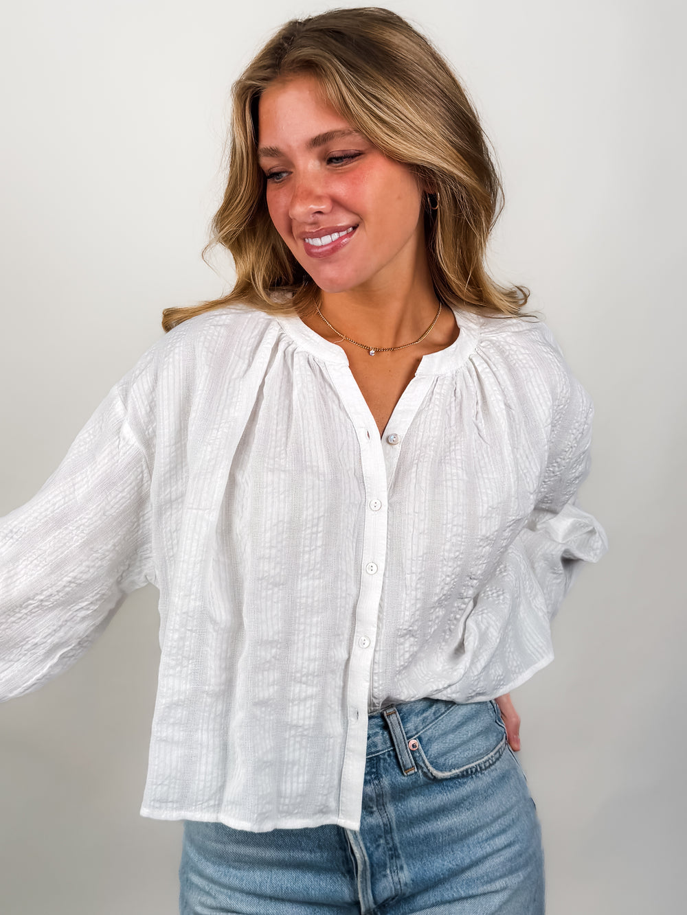 Radiate Volume Blouse