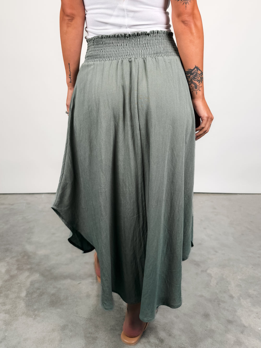 When I First Saw You Midi Skirt