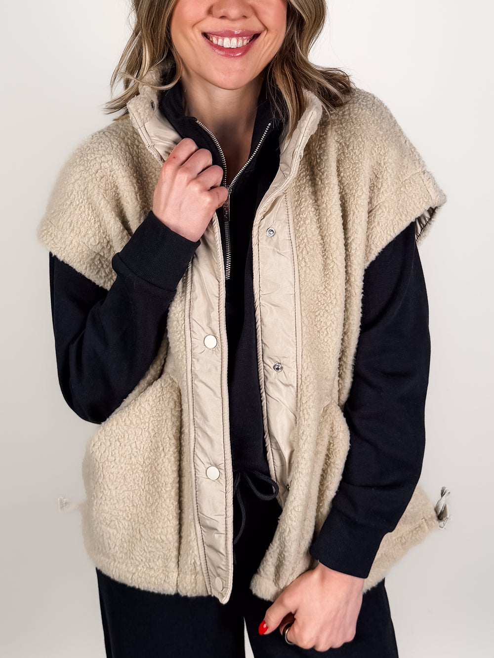 I Live In Shy Town Vest Jacket