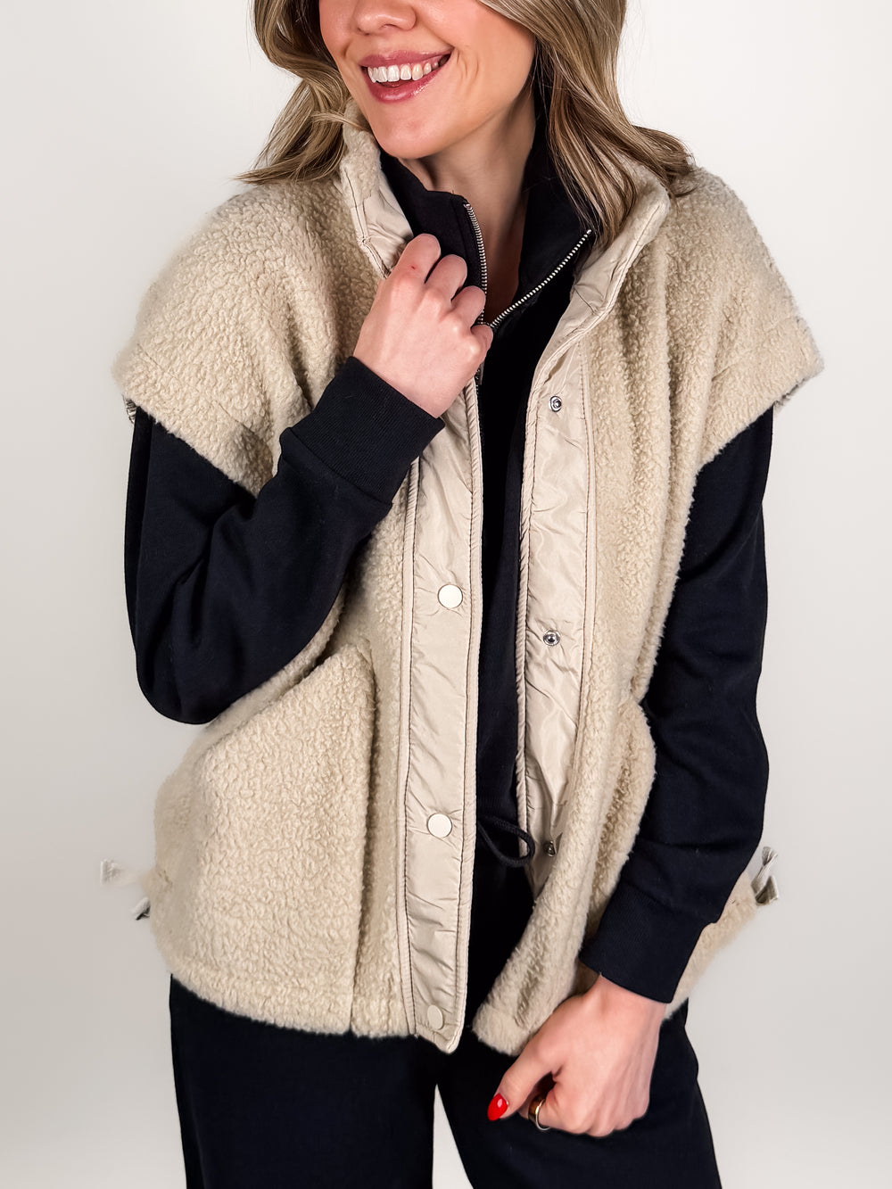 I Live In Shy Town Vest Jacket