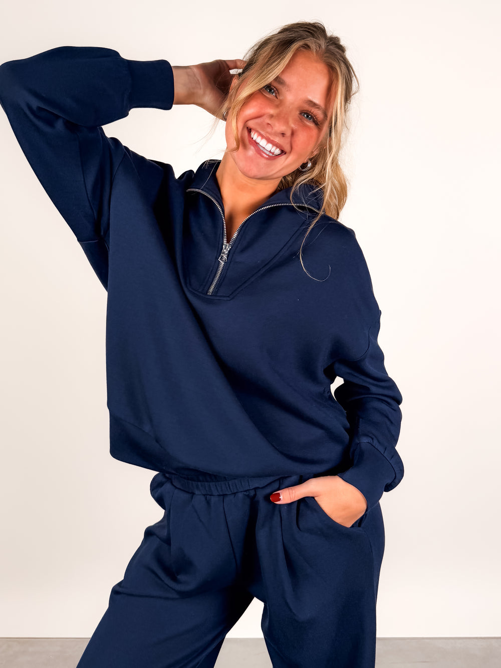 Hawley Half Zip Sweatshirt