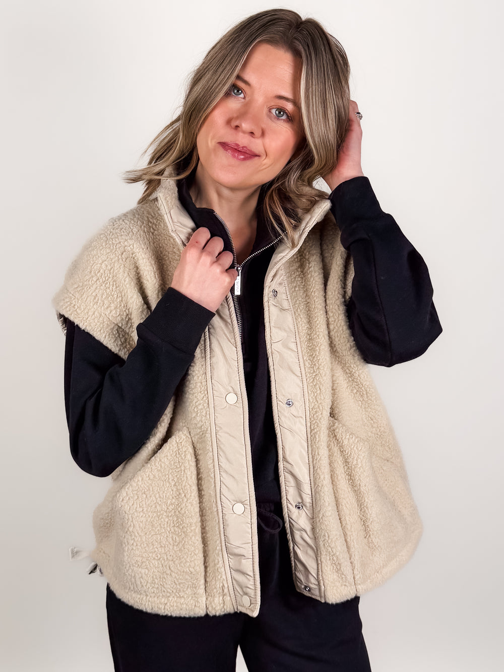 I Live In Shy Town Vest Jacket