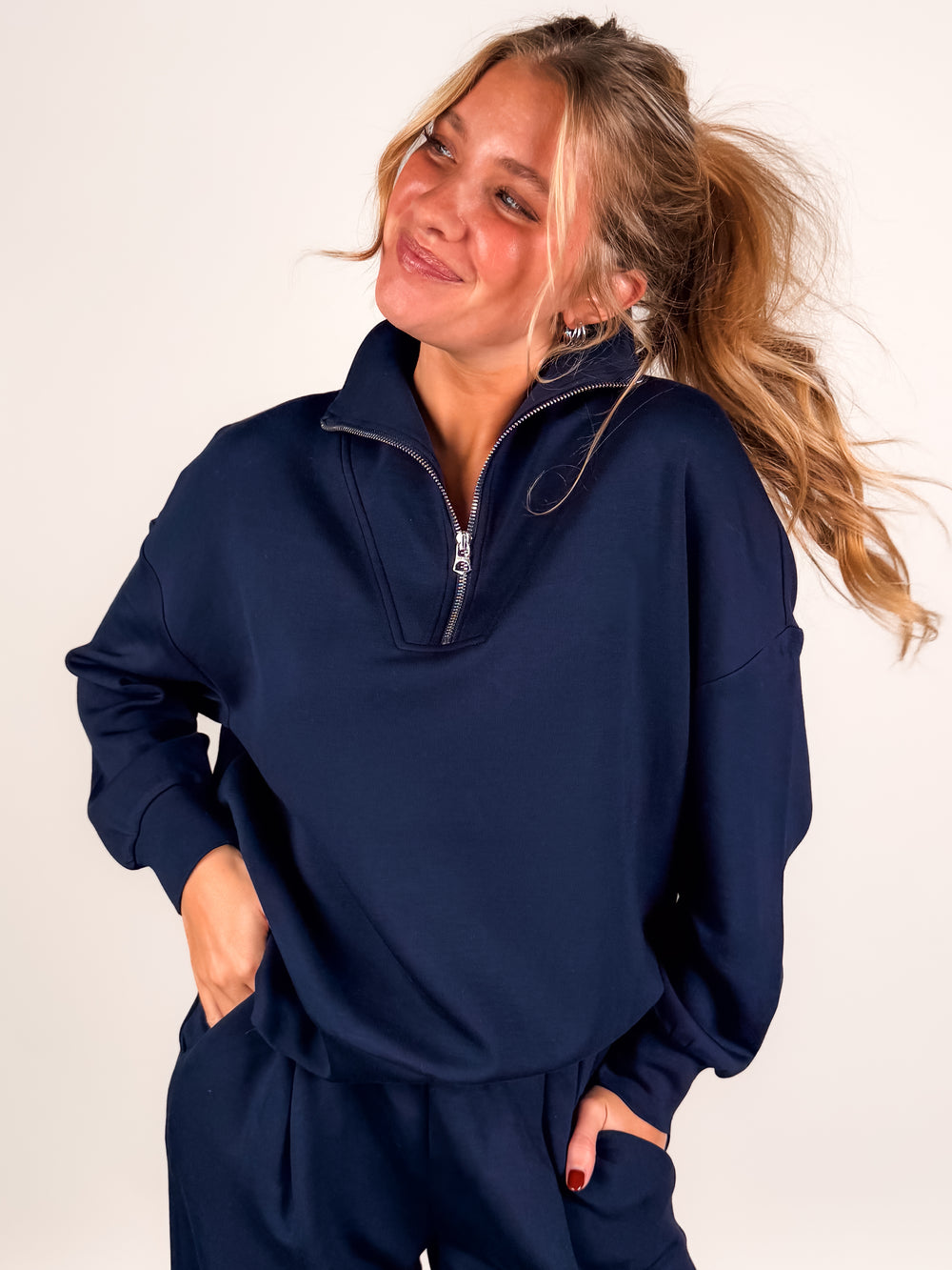 Hawley Half Zip Sweatshirt