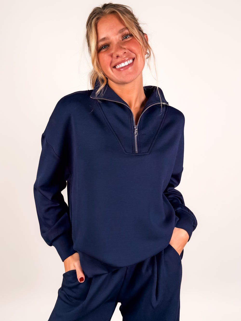 Hawley Half Zip Sweatshirt