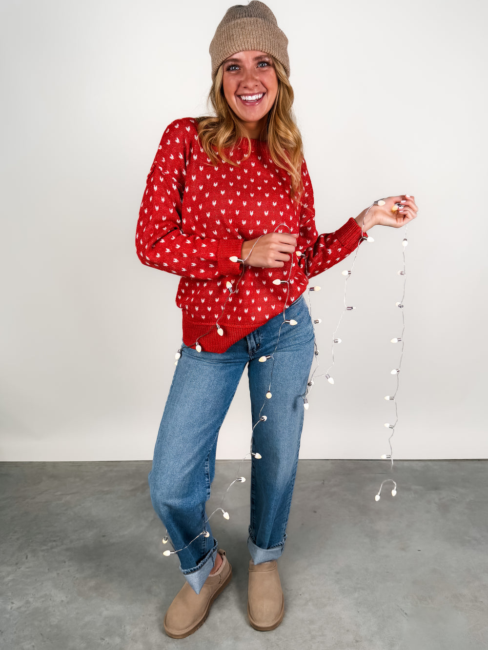 Our Thing Textured Sweater