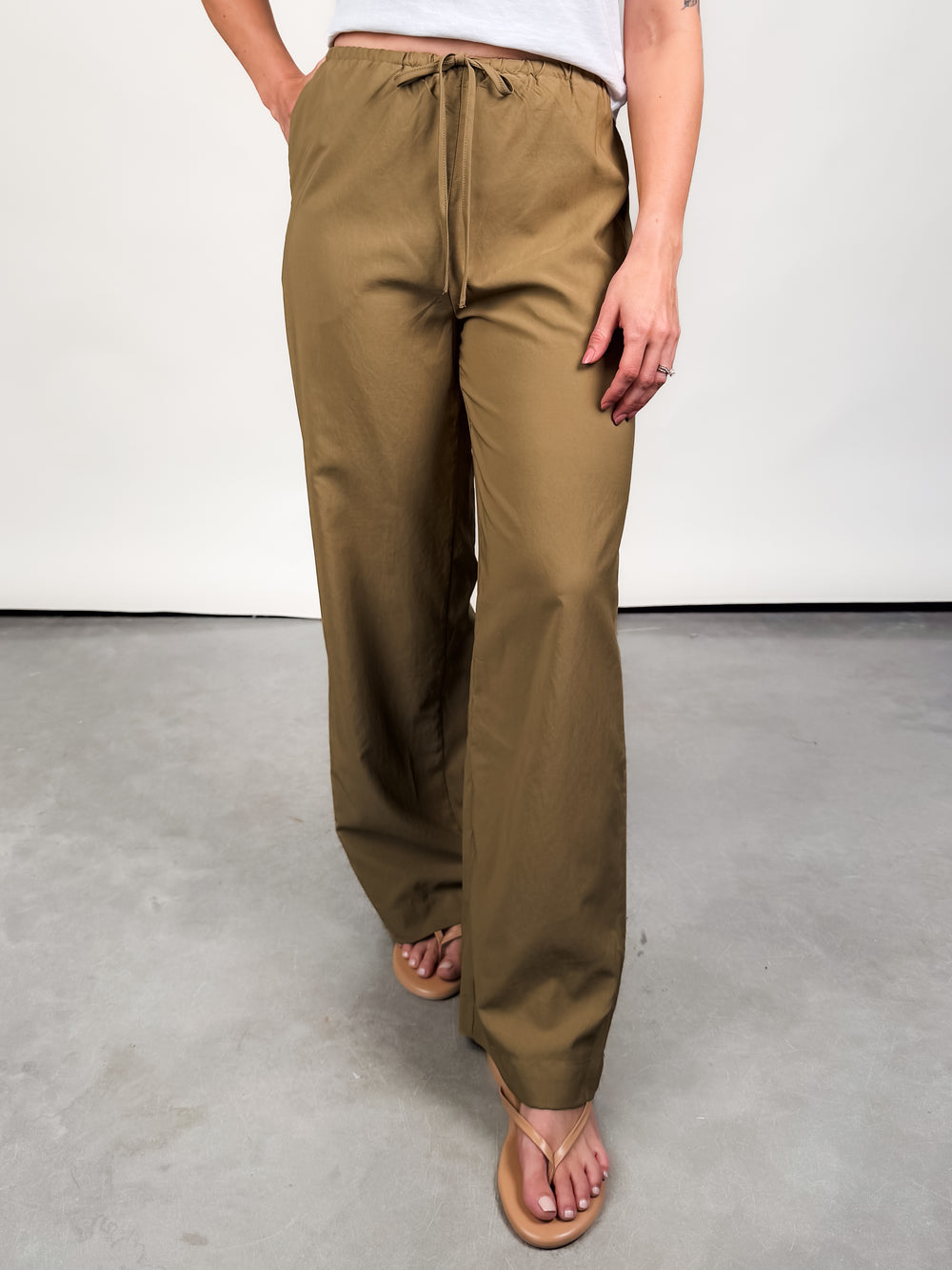 Drawstring pant