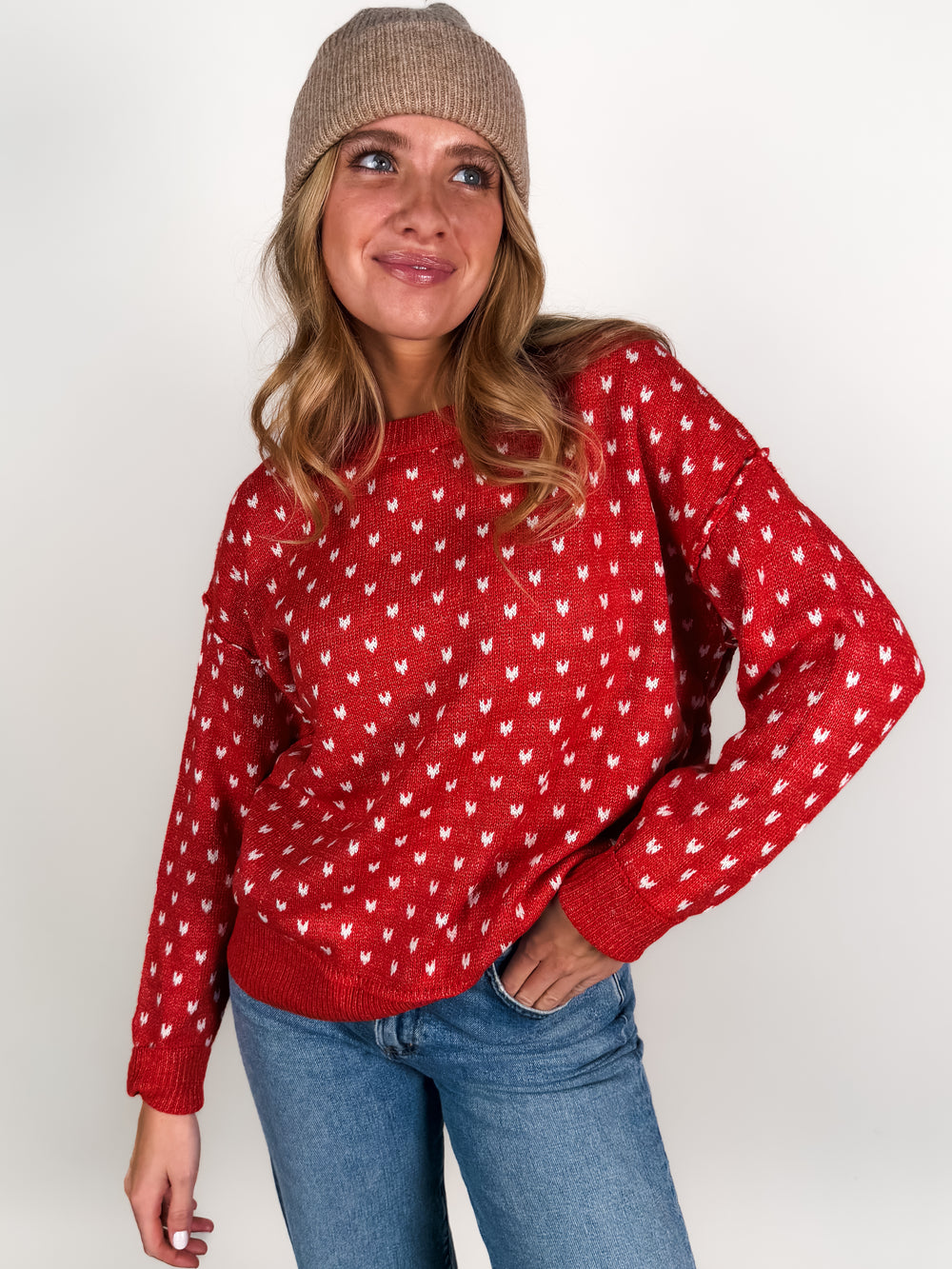 Our Thing Textured Sweater