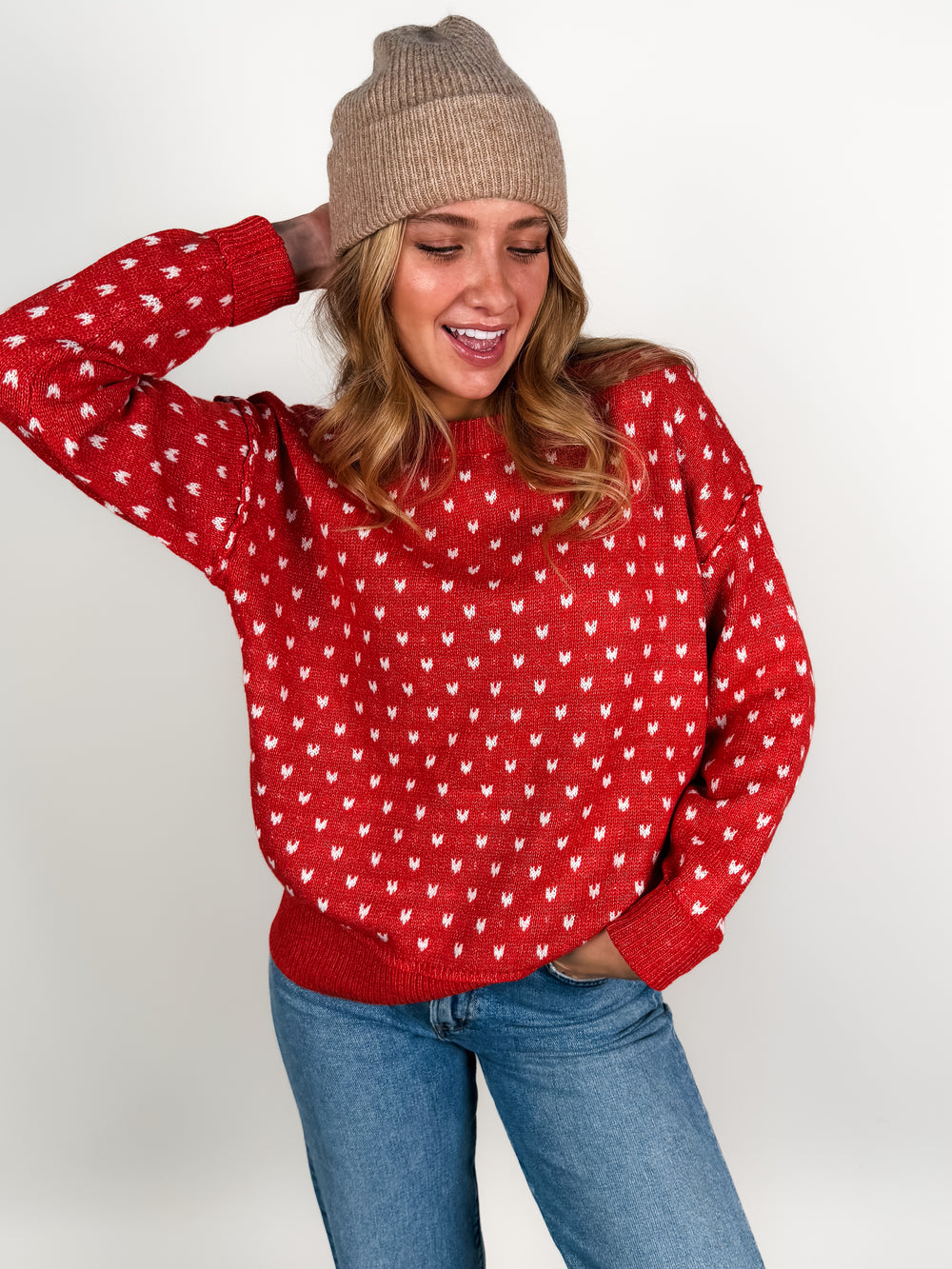 Our Thing Textured Sweater