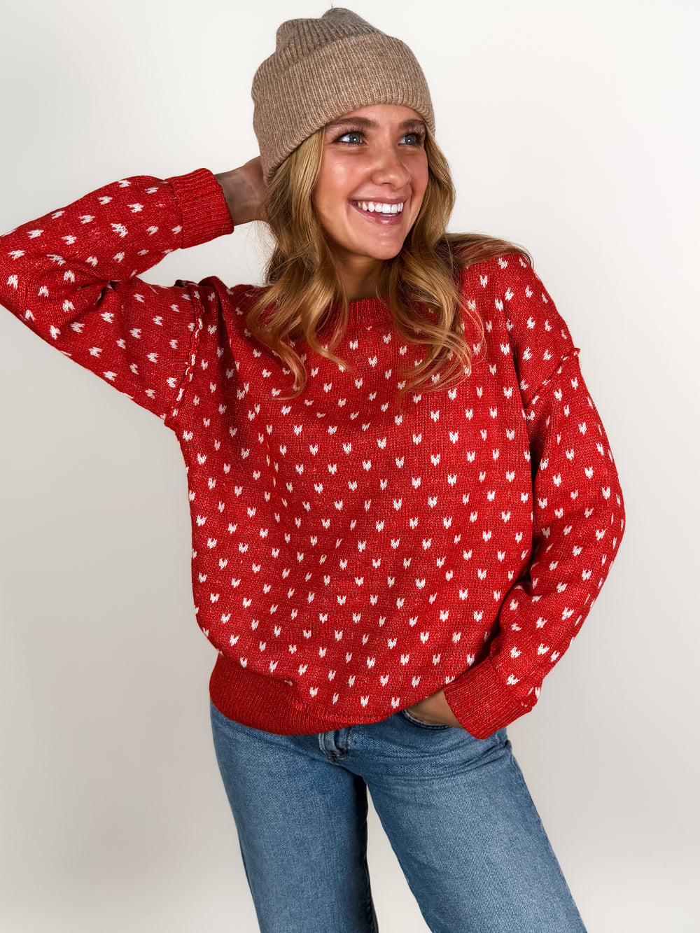 Our Thing Textured Sweater