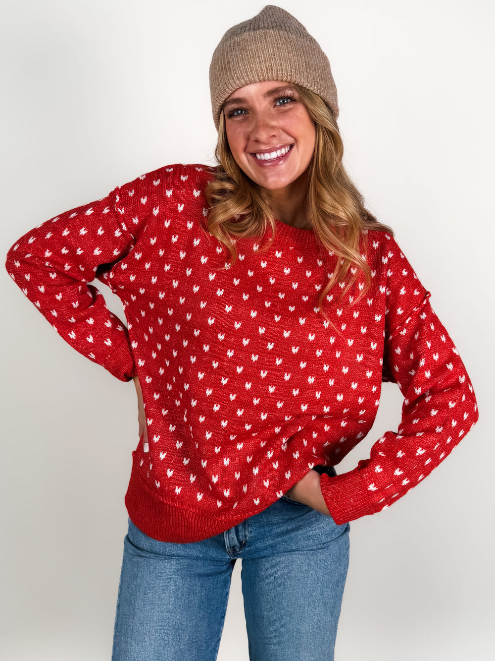 Our Thing Textured Sweater