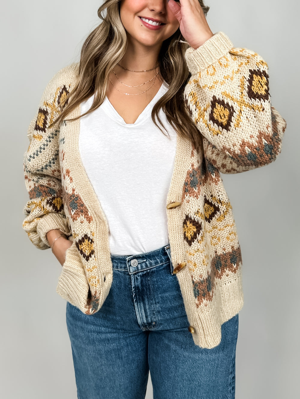 Not About Love Vintage Cardigan