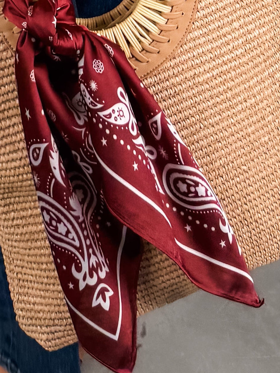 Silk Bandana Scarf