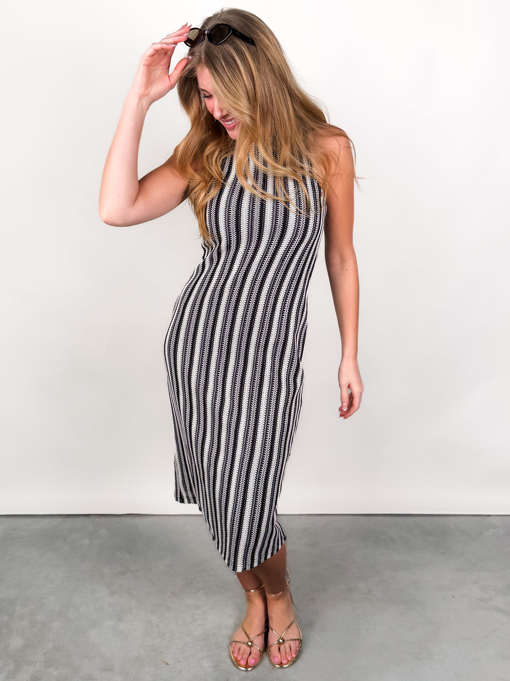 Moonlit Path Knit Dress