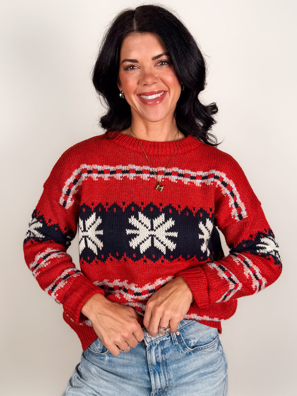 Christmas Snowflake Sweater