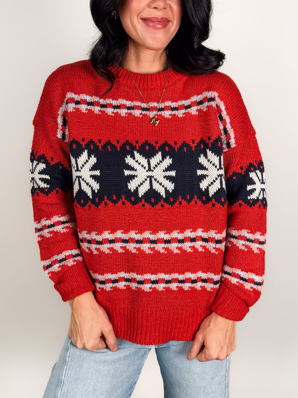 Christmas Snowflake Sweater