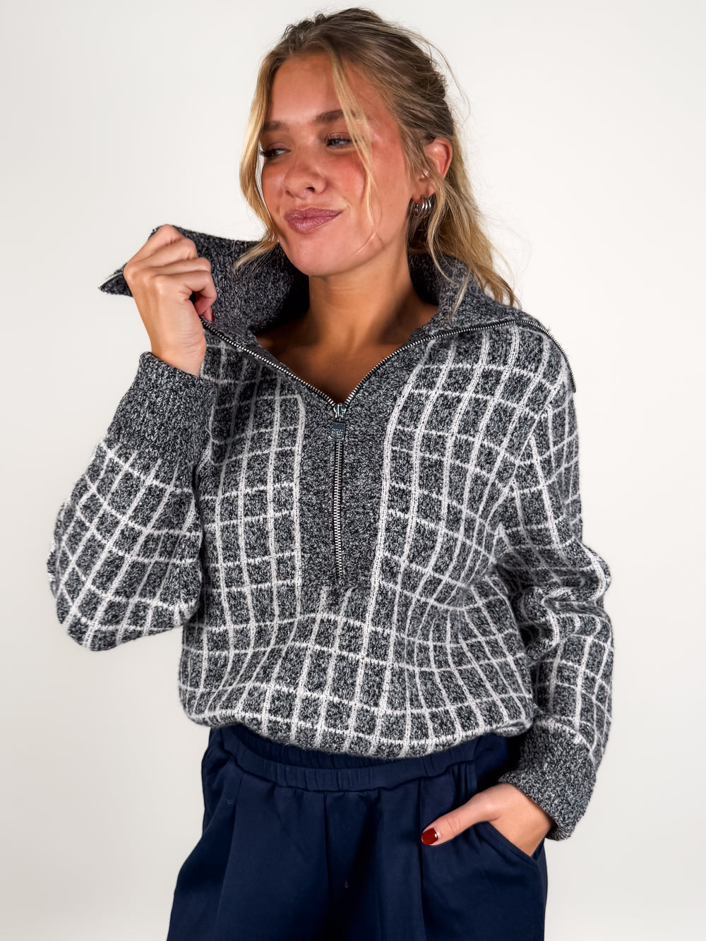 Furley Half Zip Knit