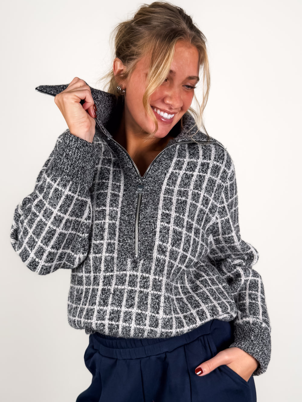 Furley Half Zip Knit