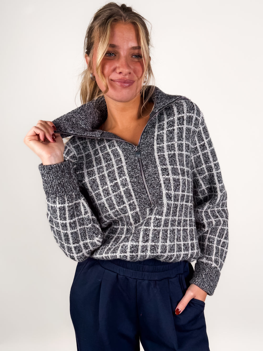 Furley Half Zip Knit