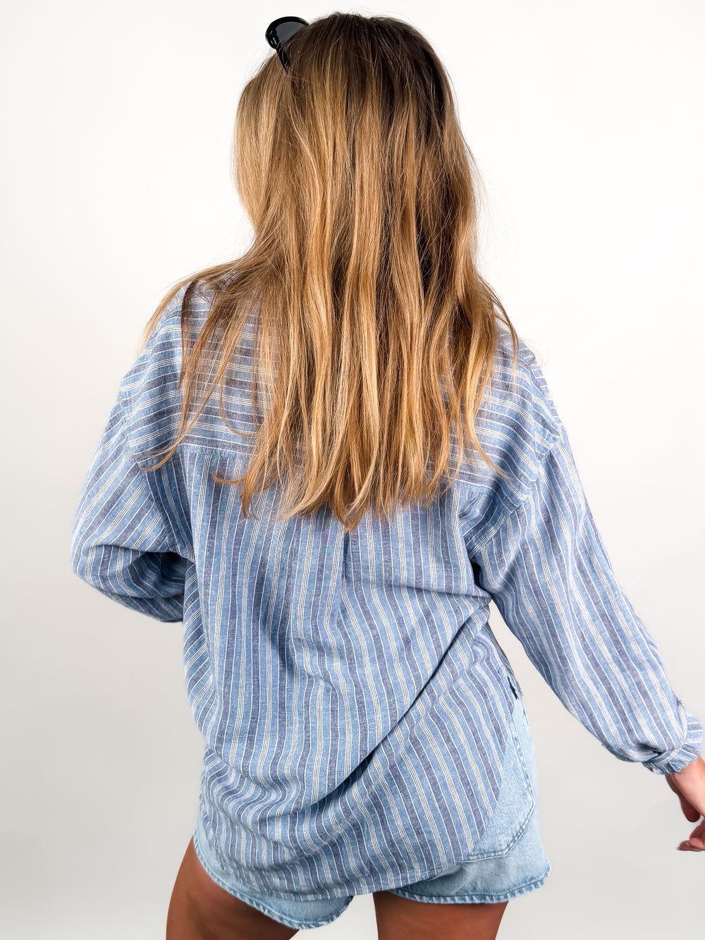 The Perfect Striped Button Up