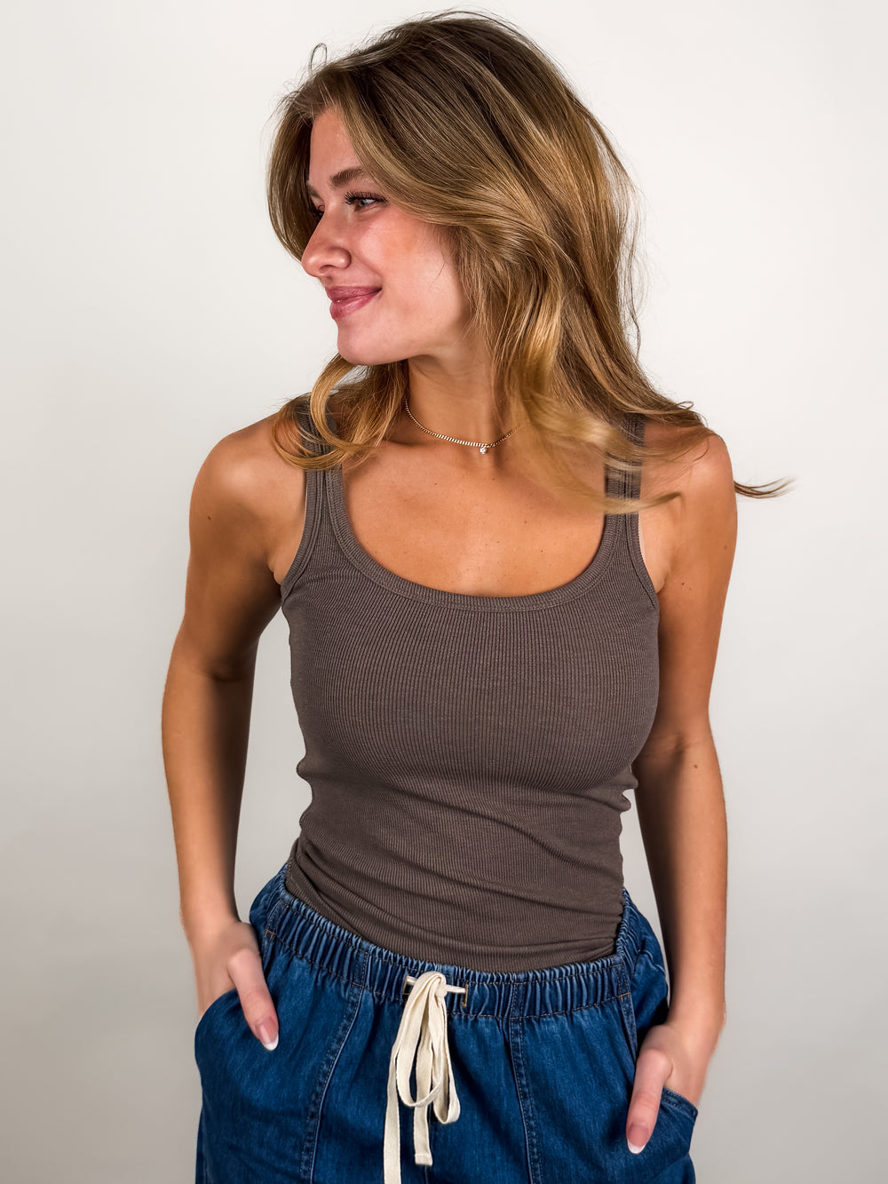 Renae Rib Tank Top