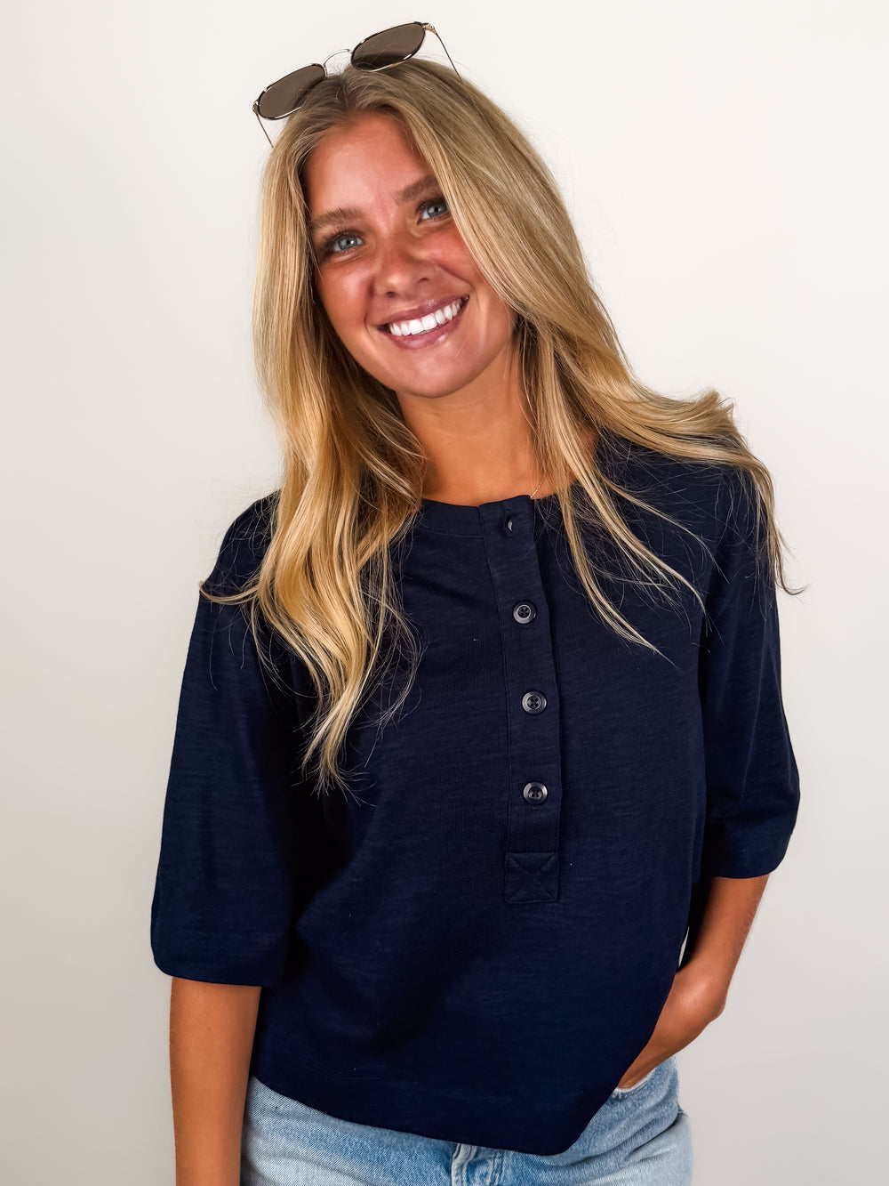 Freya Placket Tee