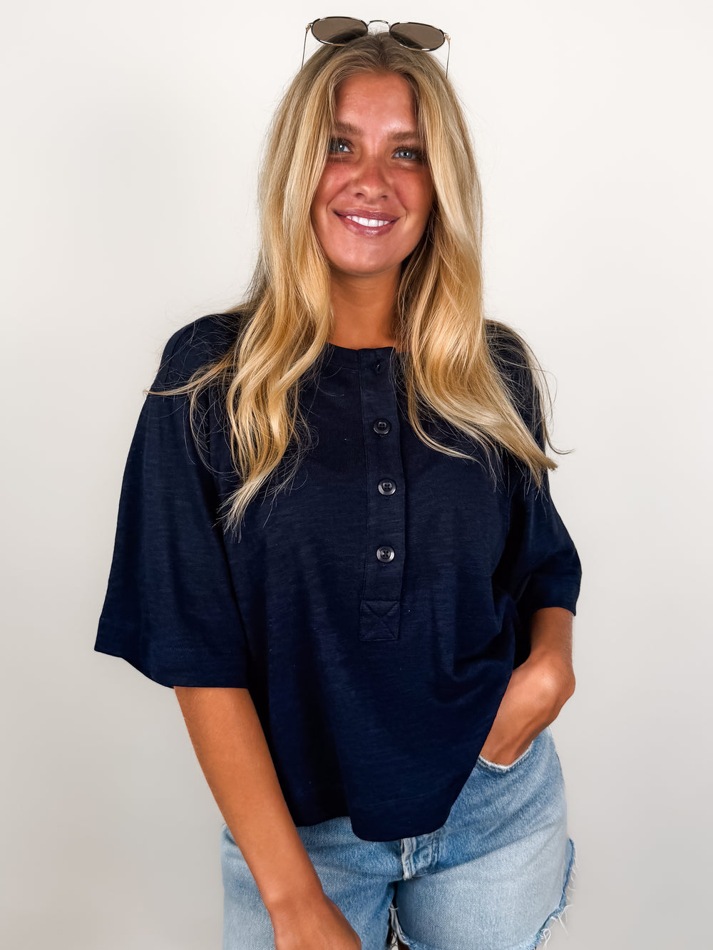 Freya Placket Tee