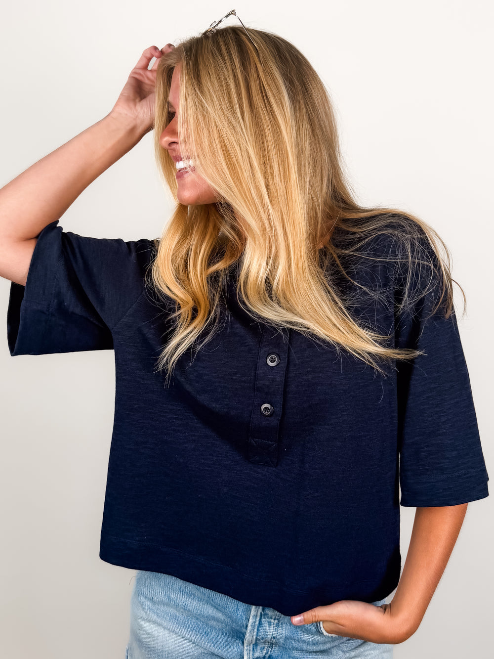 Freya Placket Tee
