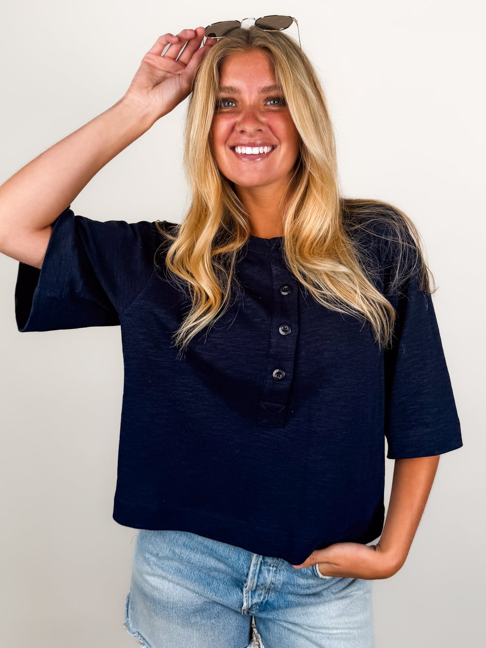 Freya Placket Tee