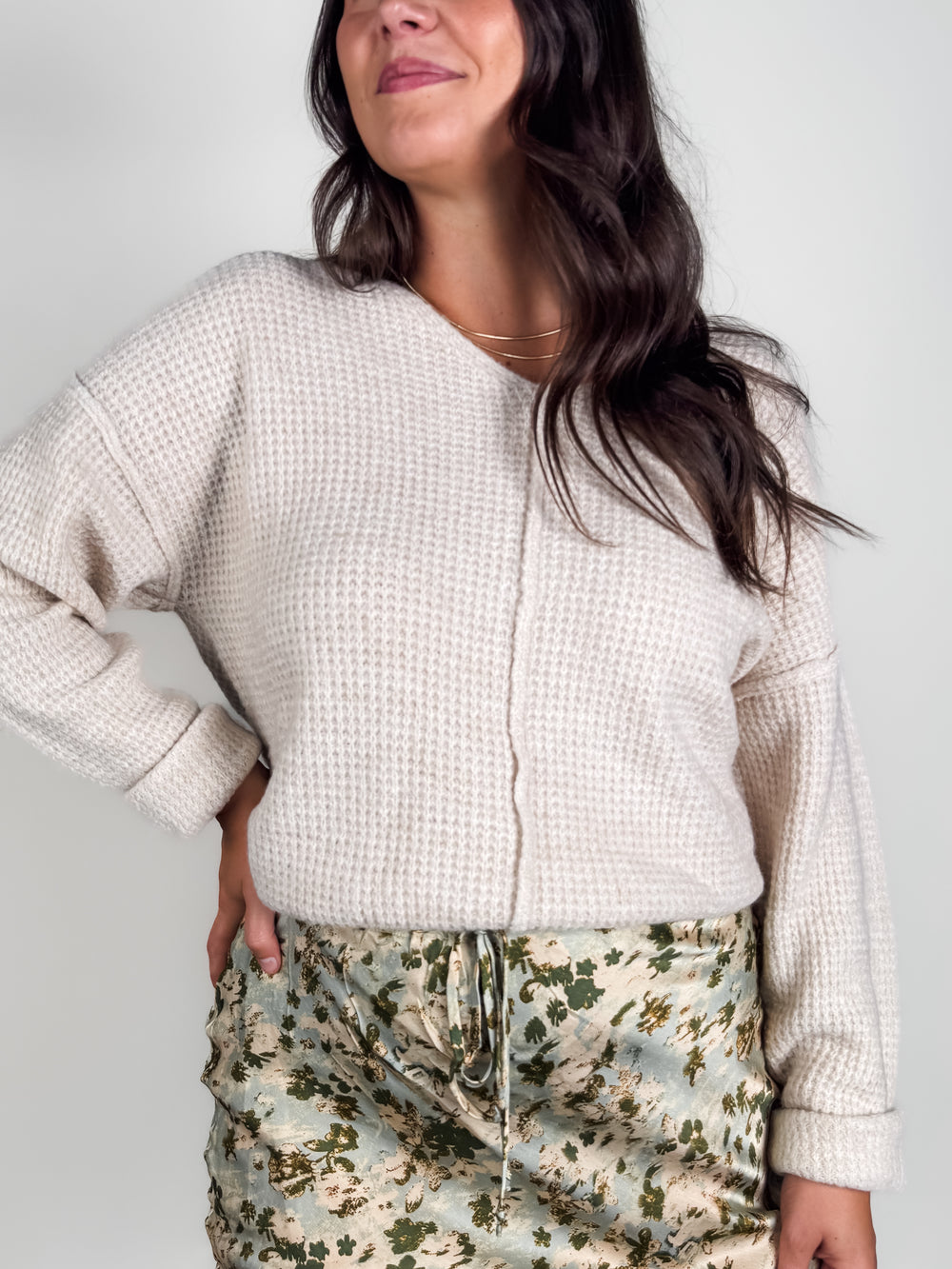 The Line That Divides Sweater