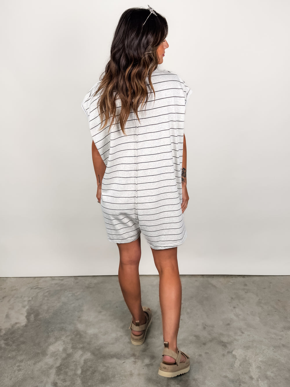 Looking Sideways Romper