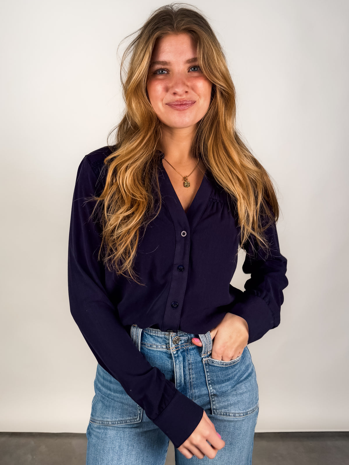 Adrie LS Top — Out of Town Clothing