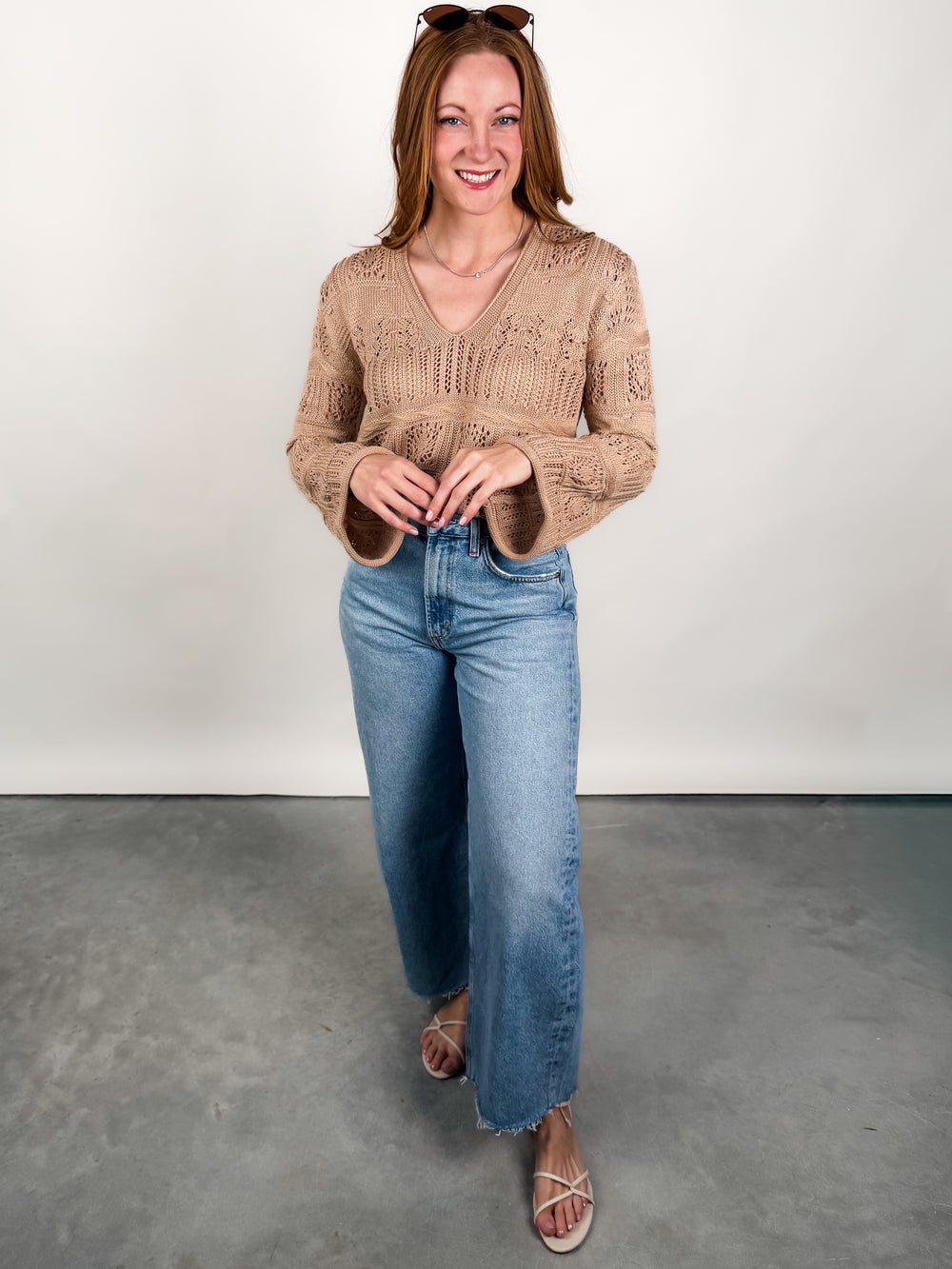 Liquid Soul V Neck Sweater