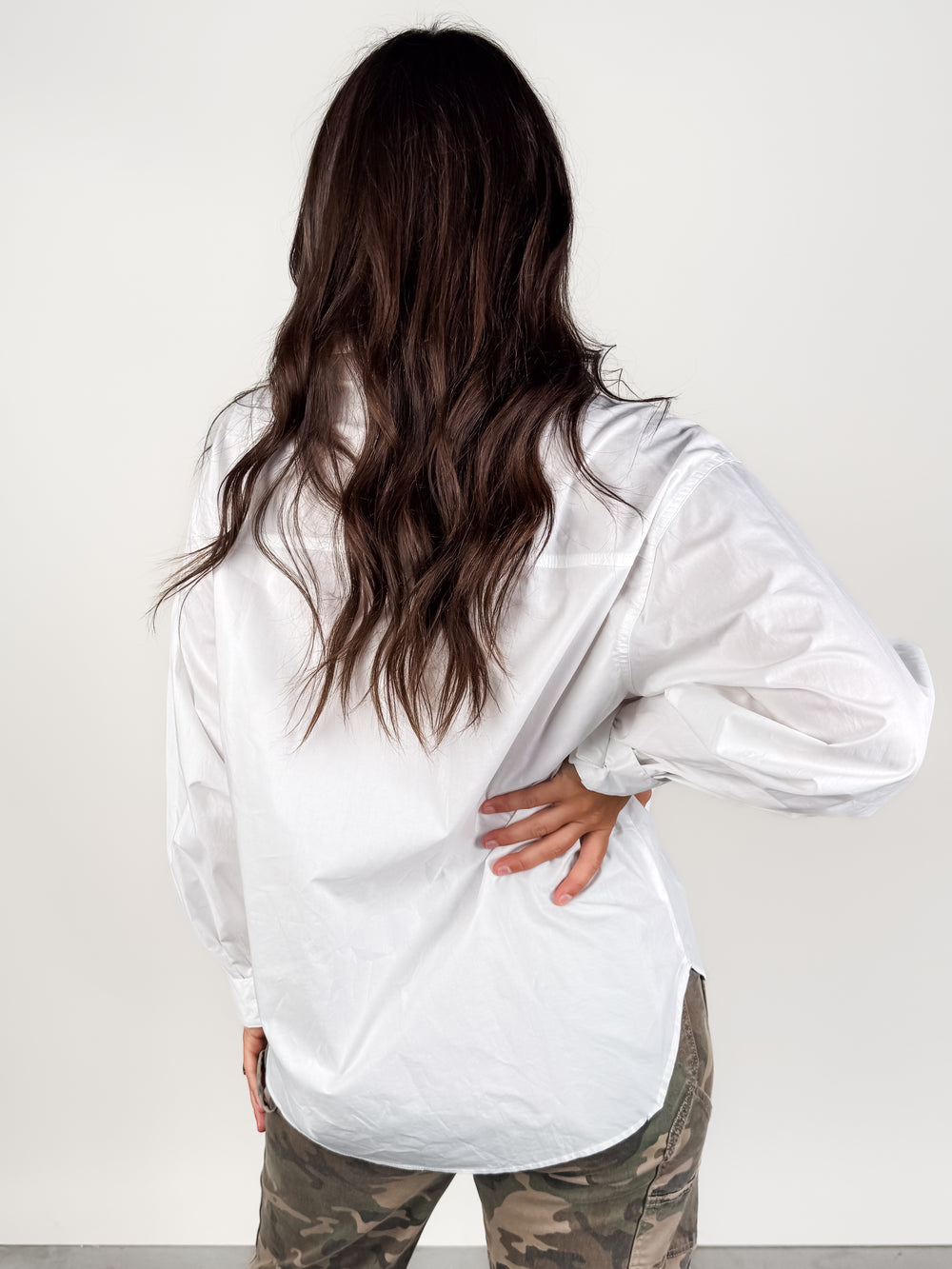 Stay Inside Button Up Shirt