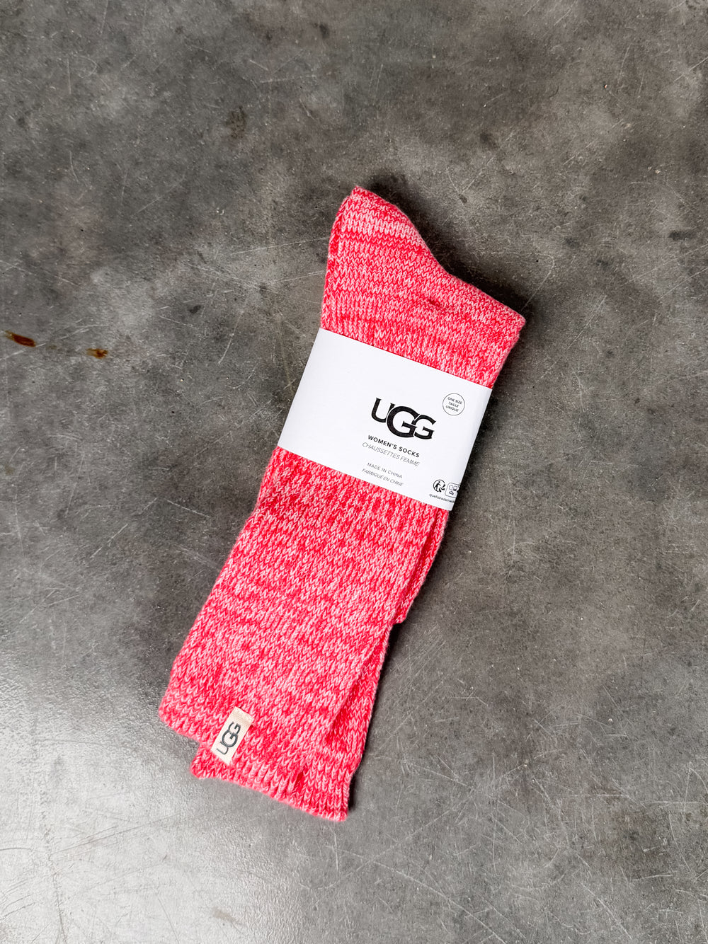 Women's Rib Knit Slouchy Crew Sock