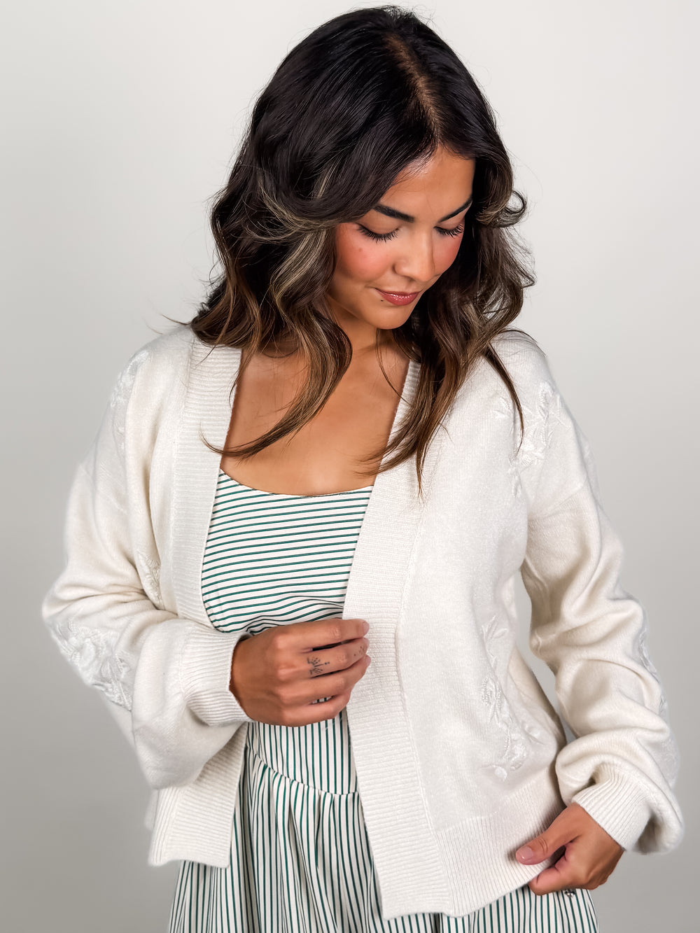 What's Behind Her Eyes Cardigan