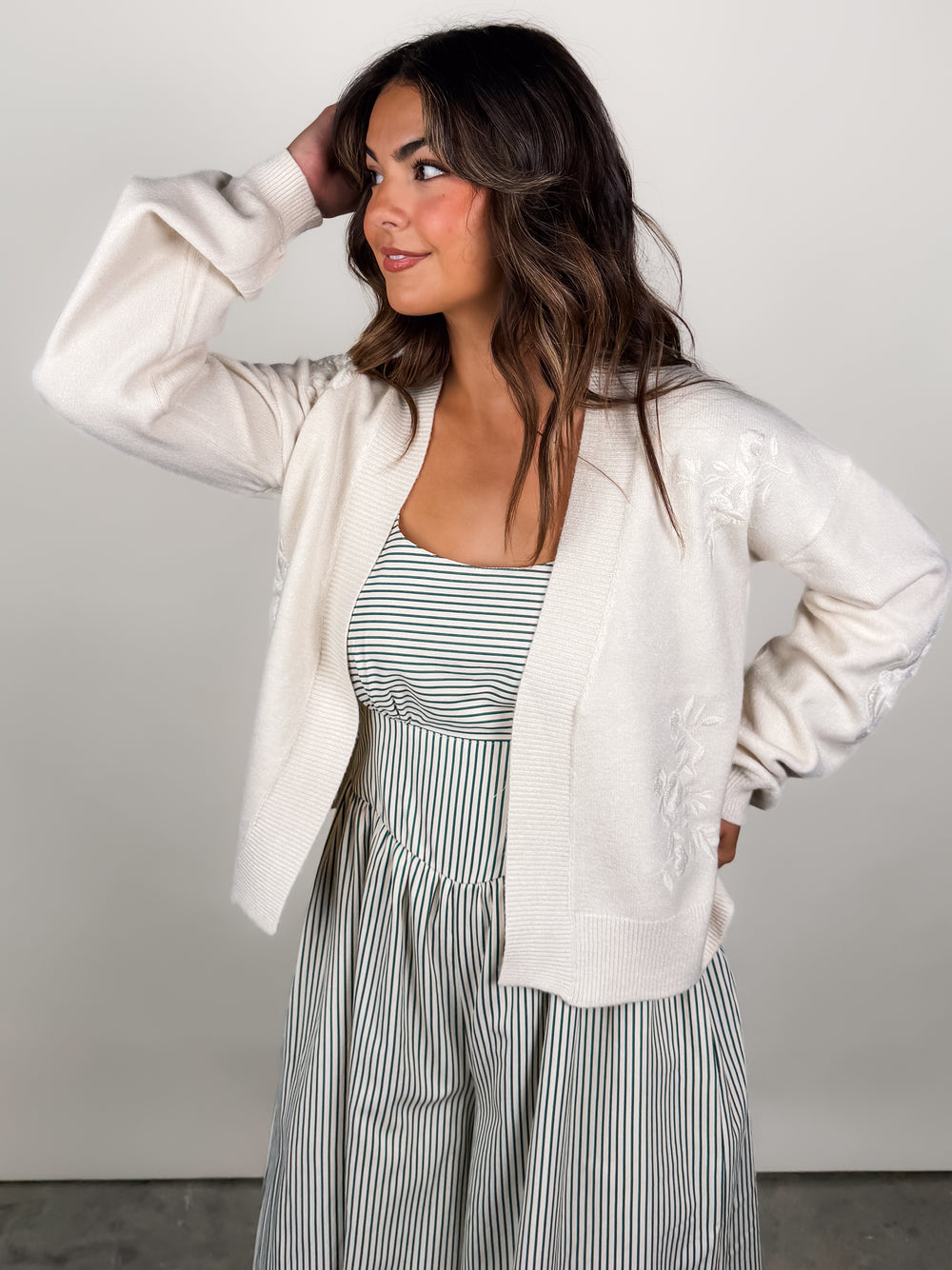 What's Behind Her Eyes Cardigan