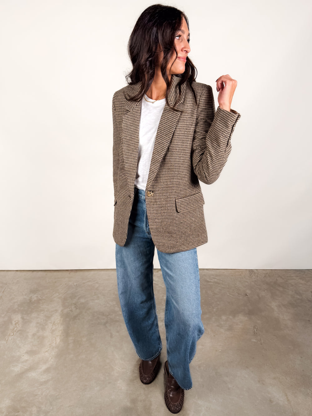 Evan Check Blazer