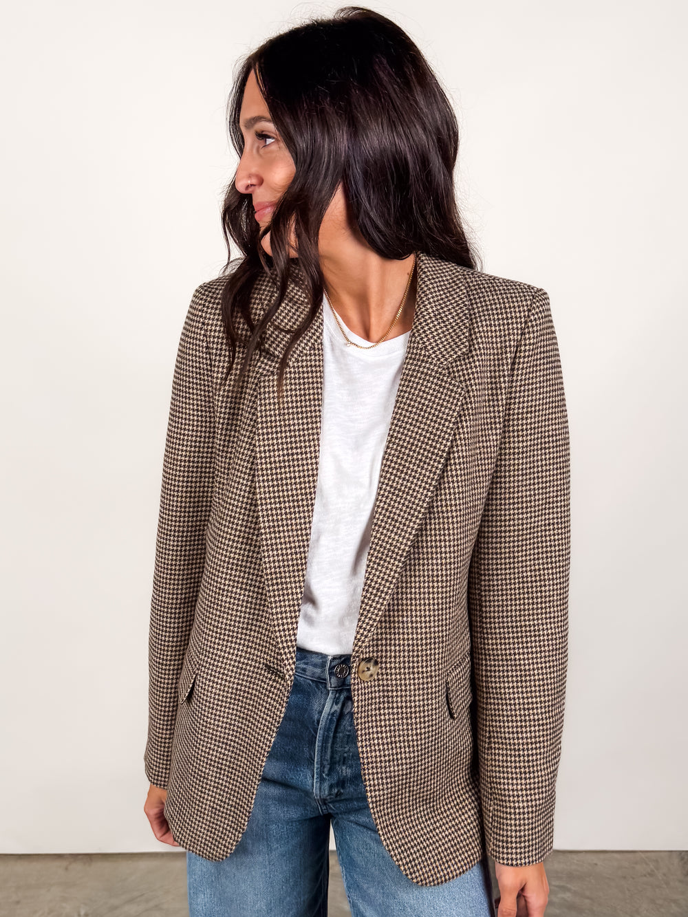 Evan Check Blazer