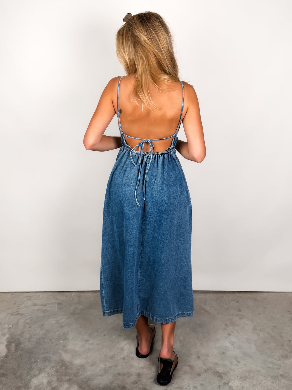 Good For You Denim Dress