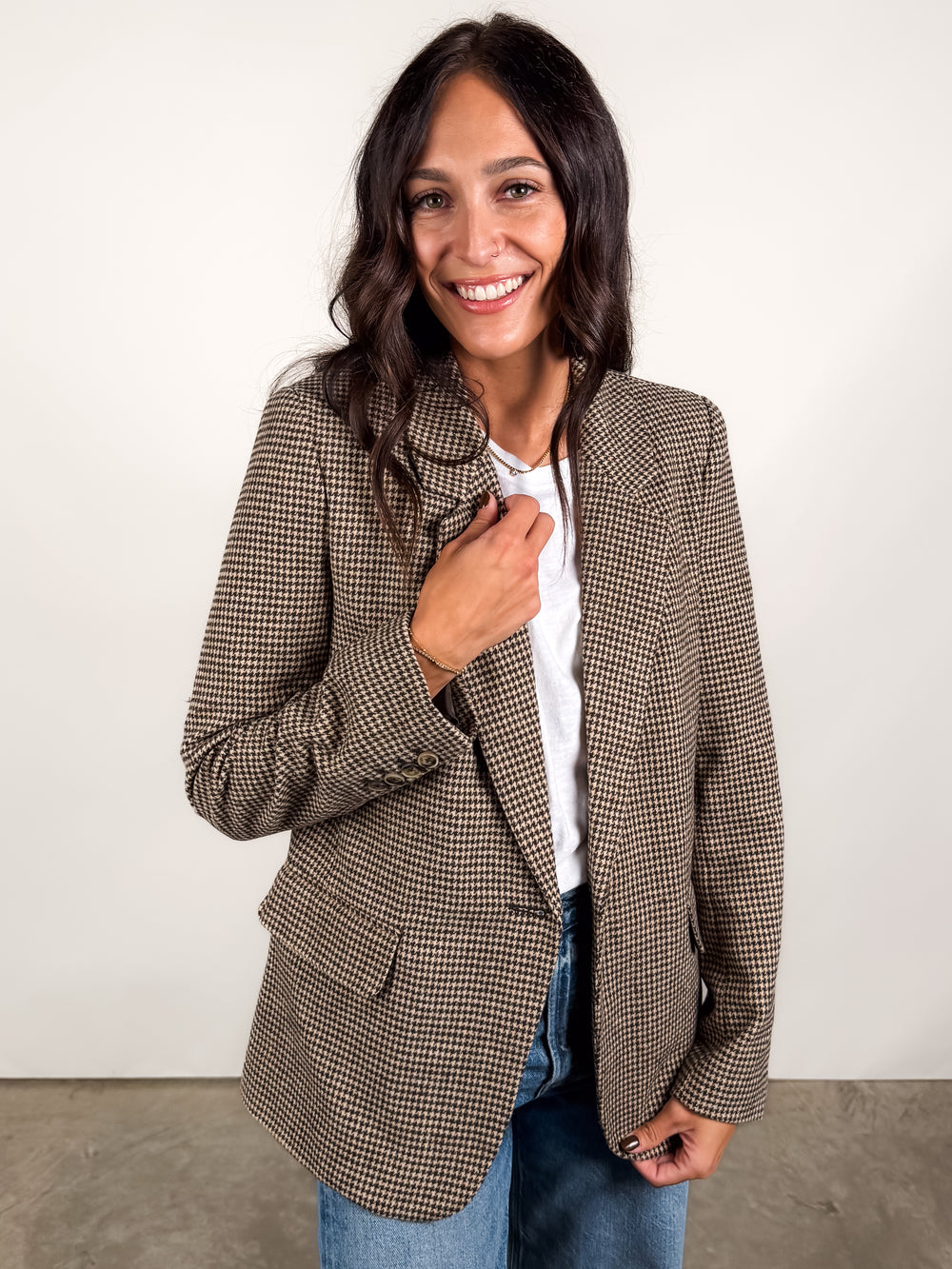 Evan Check Blazer